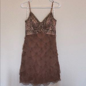 Sue Wong Nocturne - Beaded Scallop Dress